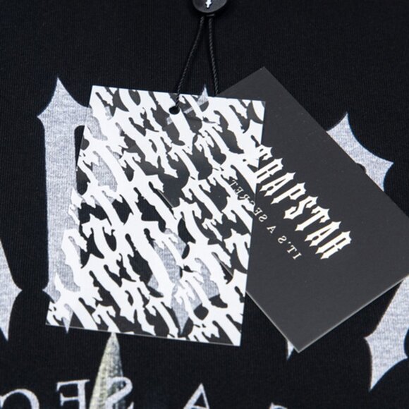 Trapstar Black Trapstar House Print T Shirt - Picture 5 of 5